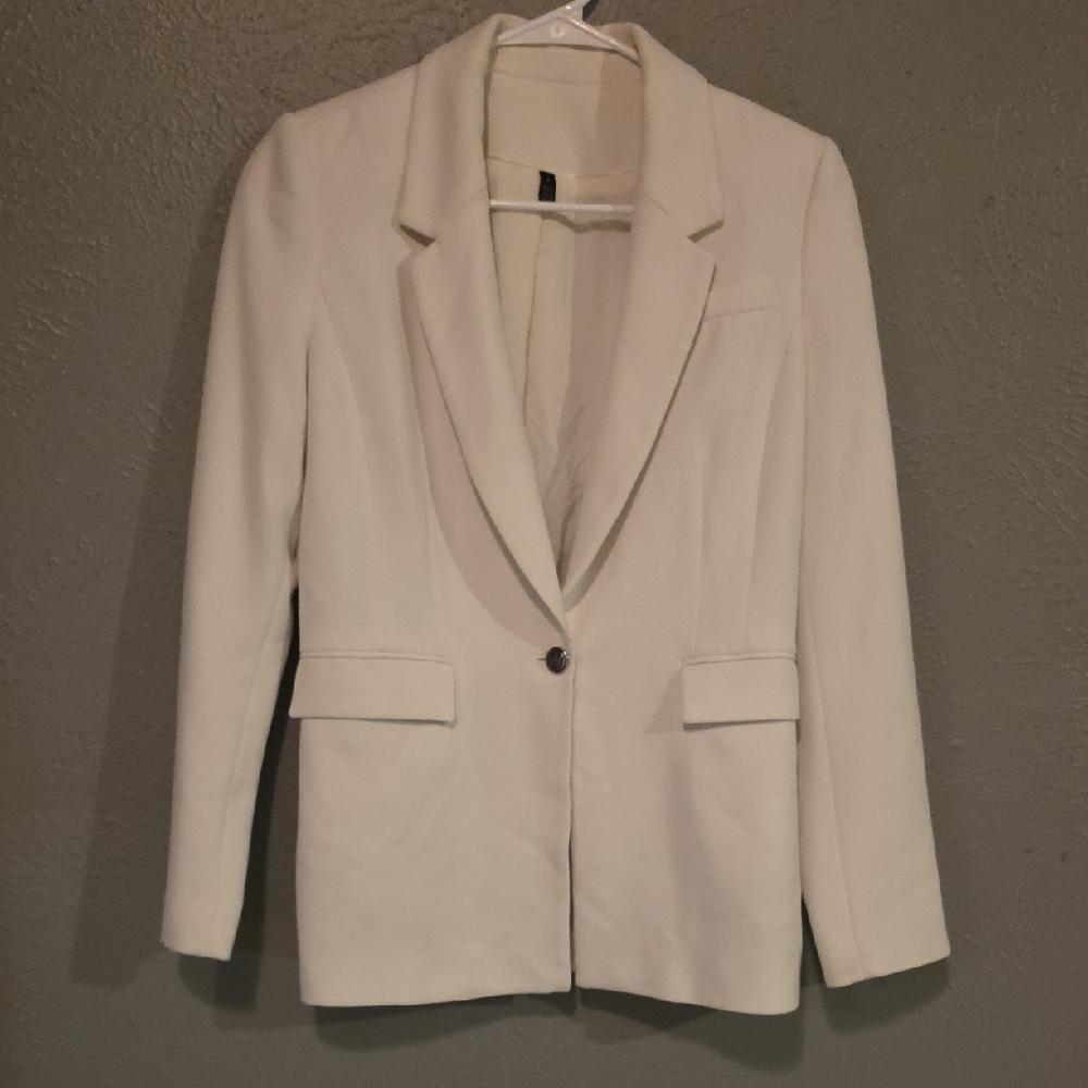 Abercrombie & Fitch Cream Blazer